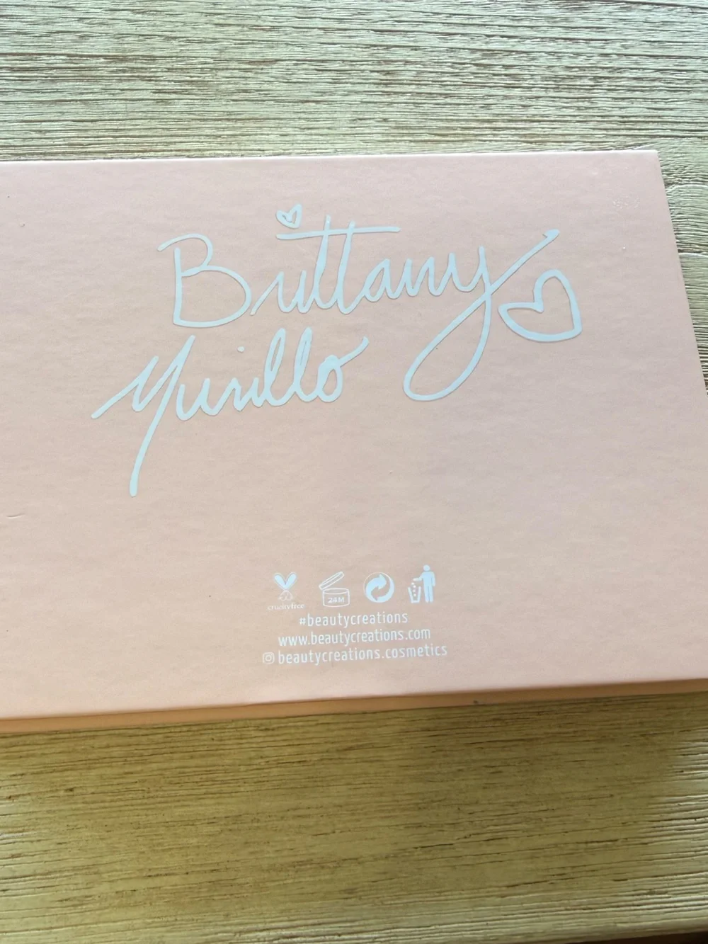 NIB Beauty Creations Murillo Twins Brittany’s Eyeshadow Palette